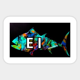 Ugly Fish Emerald Isle Sticker